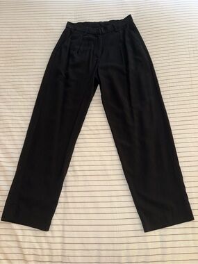 Black Dress Pants - Tailored Straight Leg